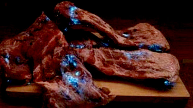【中国産の肉食べないで！】