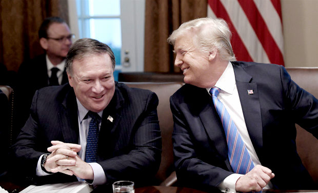 ポンペオさん、トランプさん