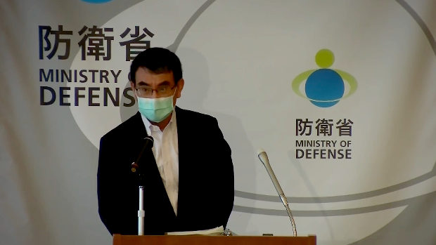 河野大臣の記者会見