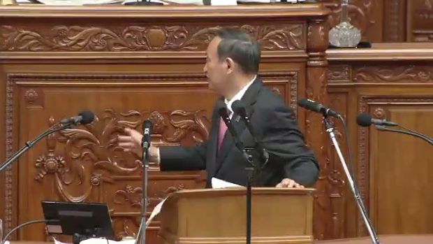 【国会】菅総理演説、