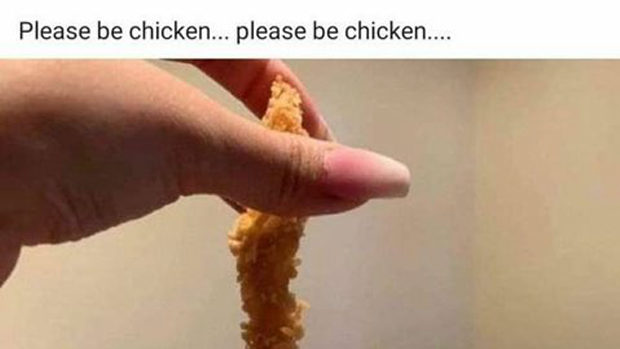 中国の「チキン」の形が、ちょっとおかしい