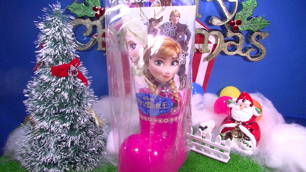 アナと雪の女王のクリスマスブーツで気分はもうメリークリスマス Frozen トイランド おもちゃtvのblog
