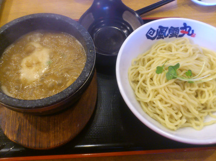 風雲丸のつけ麺。