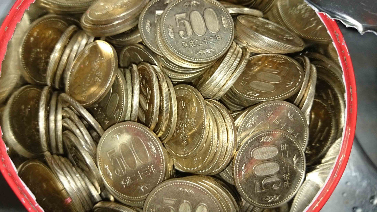 500円玉貯金 四国アイランドライフ
