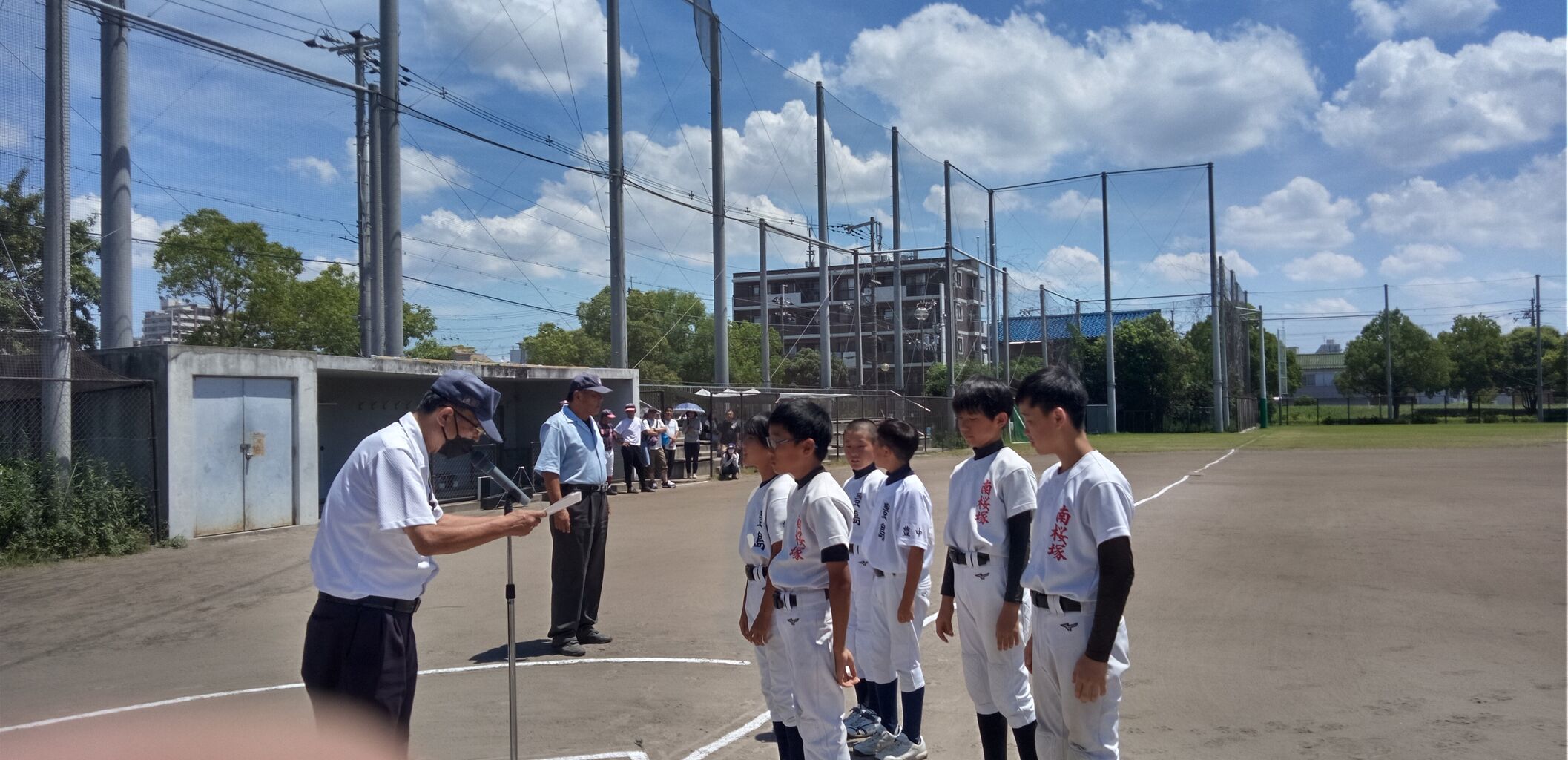 西地区第3回春季大会決勝戦はHOTファミリー少年野球部 豊中市西地区少年野球