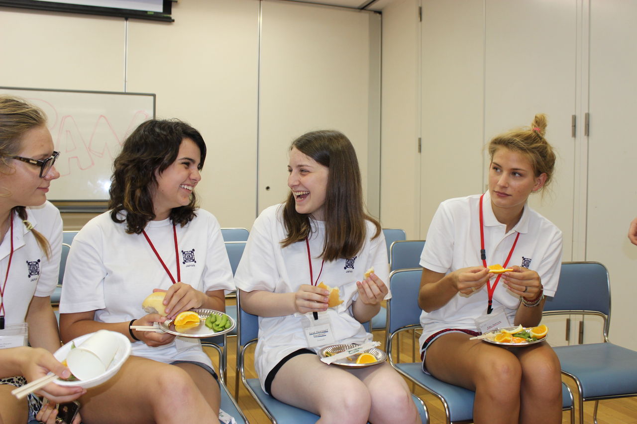 長居ユースホステルに一同会しました。 We serve! 豊中ライオンズクラブです。