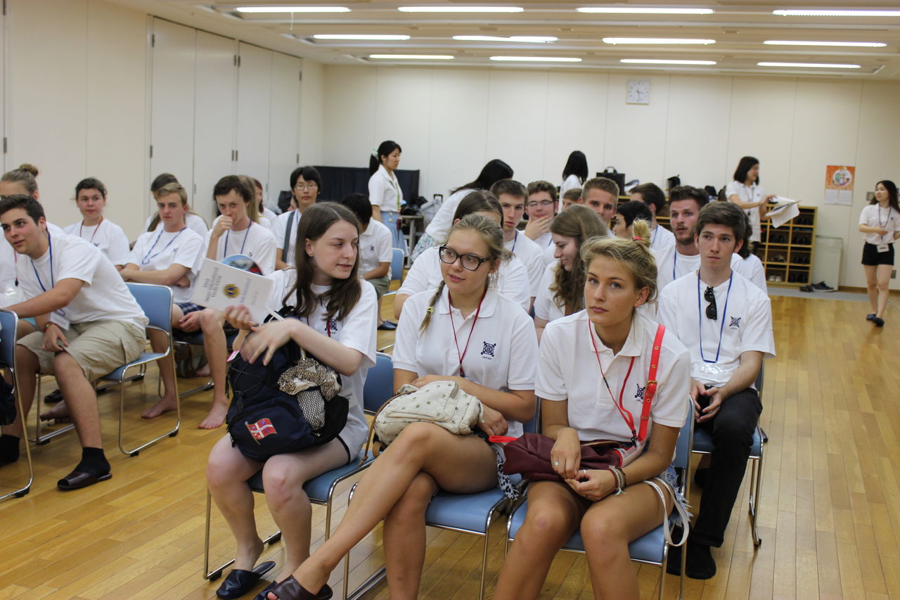 長居ユースホステルに一同会しました。 We serve! 豊中ライオンズクラブです。