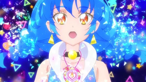 キュアコスモ 変身シーン りんごのブログ園