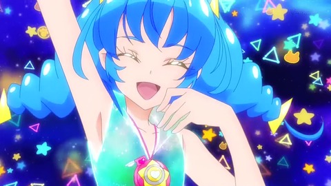 キュアコスモ 変身シーン りんごのブログ園