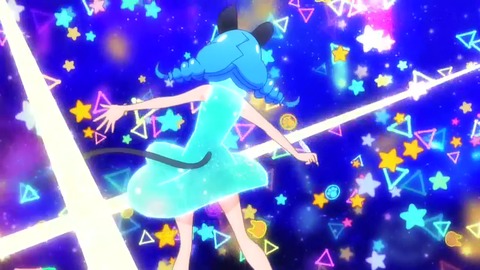 キュアコスモ 変身シーン りんごのブログ園