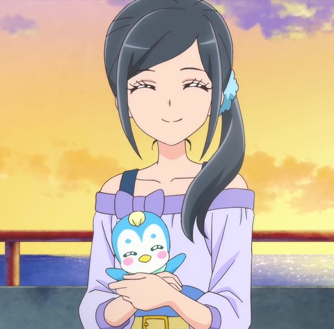 キュアフォンテーヌ 変身シーン りんごのブログ園