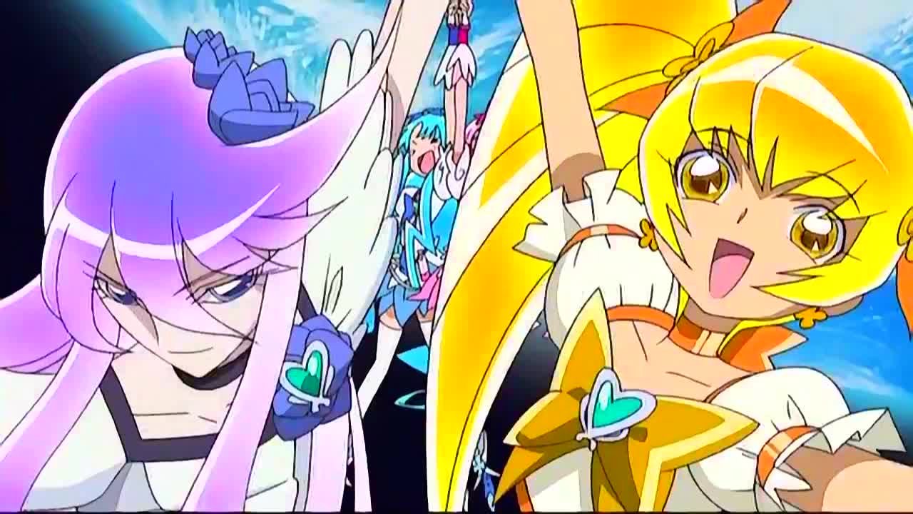 ハートキャッチプリキュア Opの修正箇所を見比べるですー りんごのブログ園