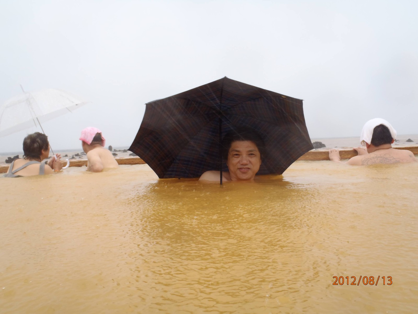 不老不死温泉 大雨の中の入浴 Toyotaboxyのblog