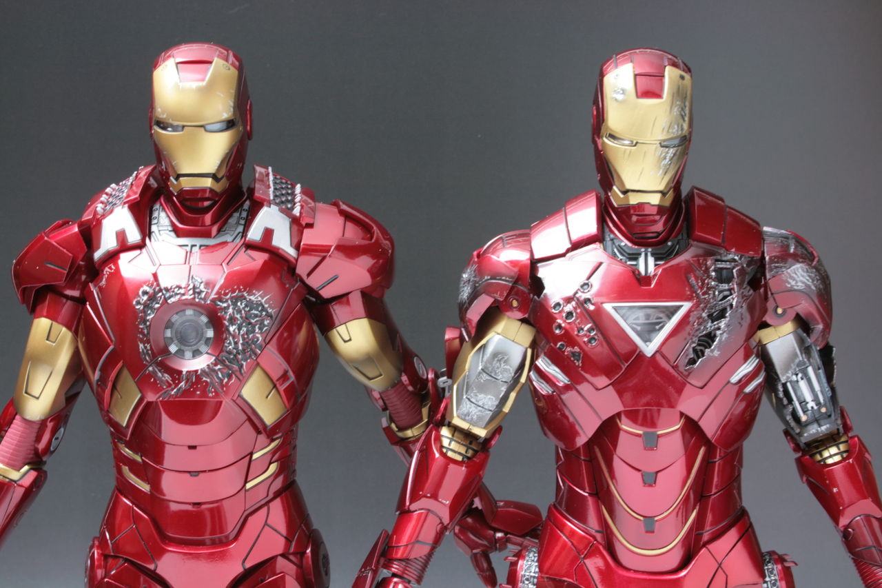 HOTTOYS「アベンジャーズ」アイアンマン・マークⅦのレビュー②