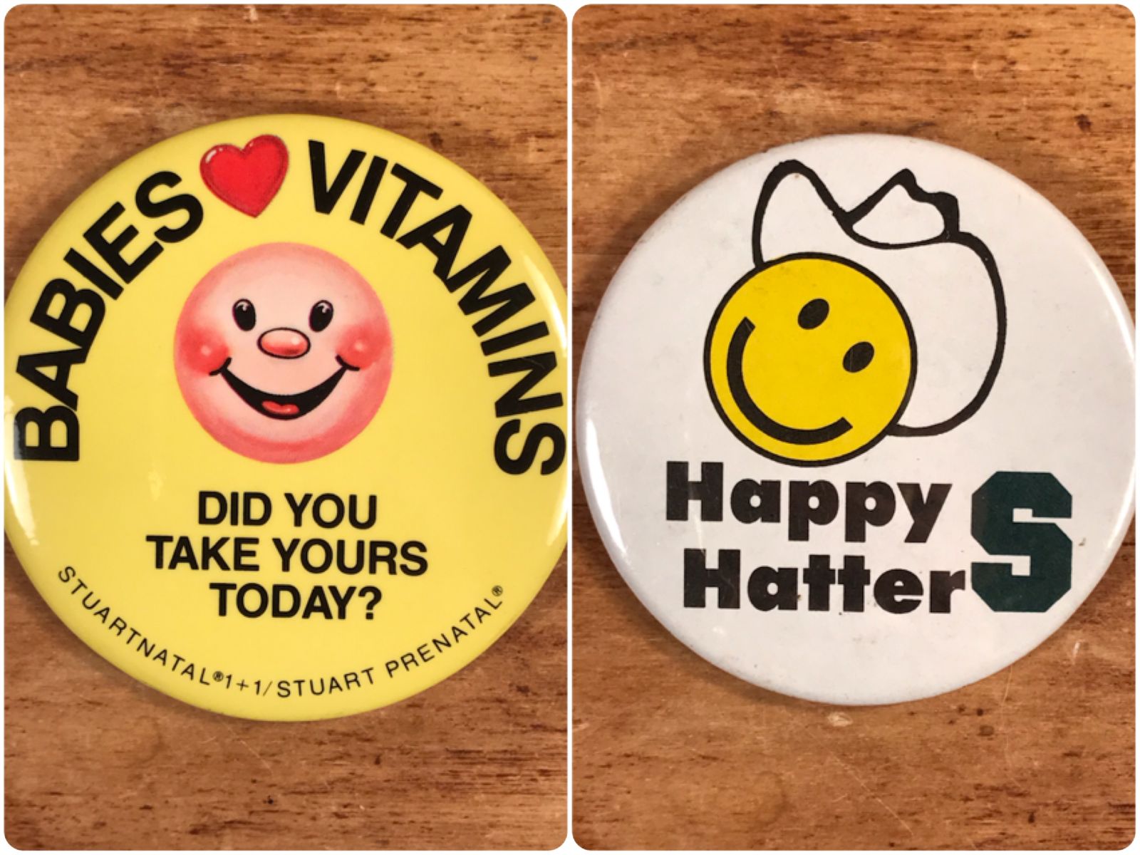 60～70'sのスマイルの缶バッジなどのアイテムを33点Webショップ