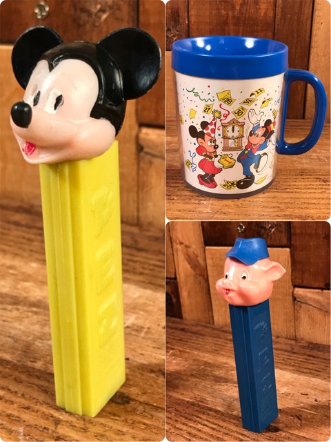 Vintage Disney “Mickey Mouse” No Feet Pez Dispenser