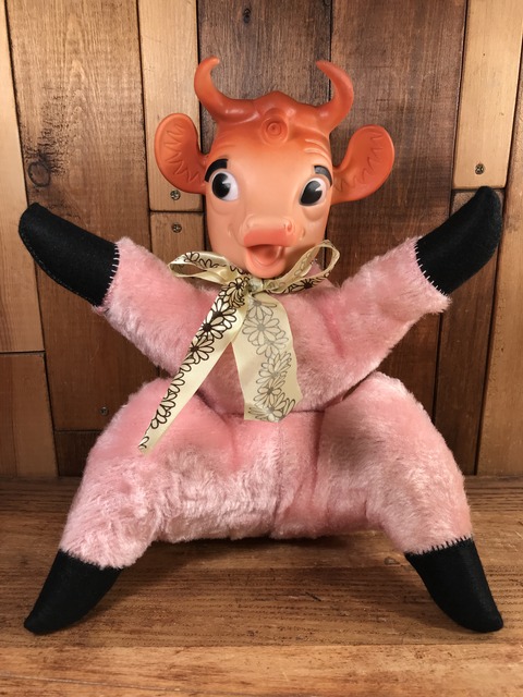 Vintage Borden's Elsie Rubber Face Doll (1)