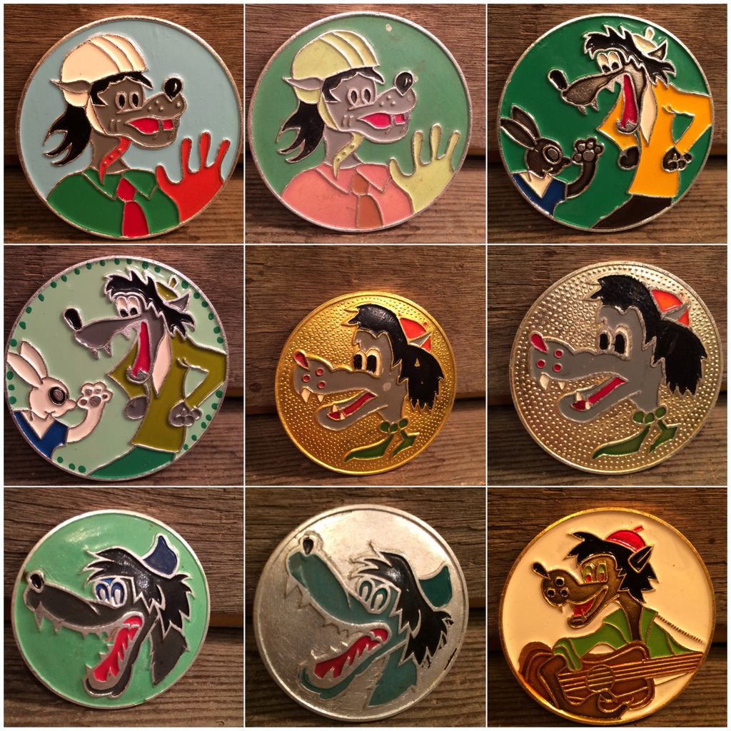旧ソ連時代に作られたアニメキャラクター ヌ パガディ のオオカミバッチアップしました Stimpy スティンピー Blog