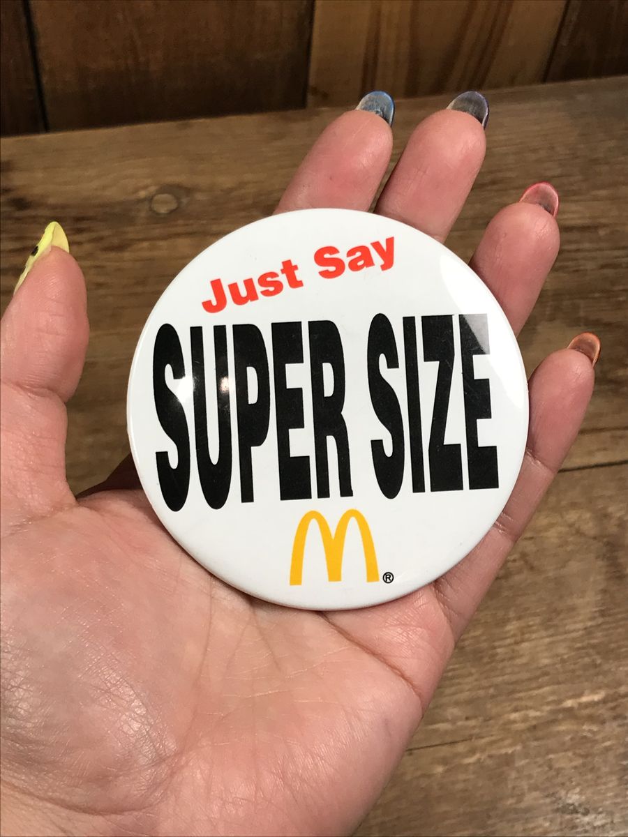 80'sマクドナルドの缶バッジとキーホルダー : ☆STIMPY（スティンピー