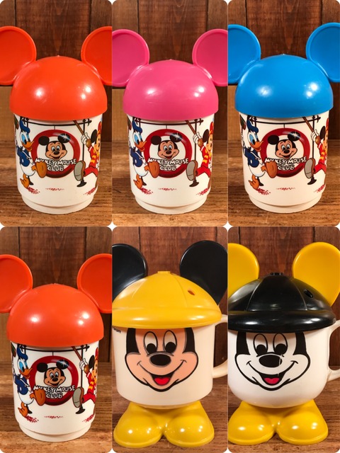 Vintage Mickey Mouse Club March Plastic Mug