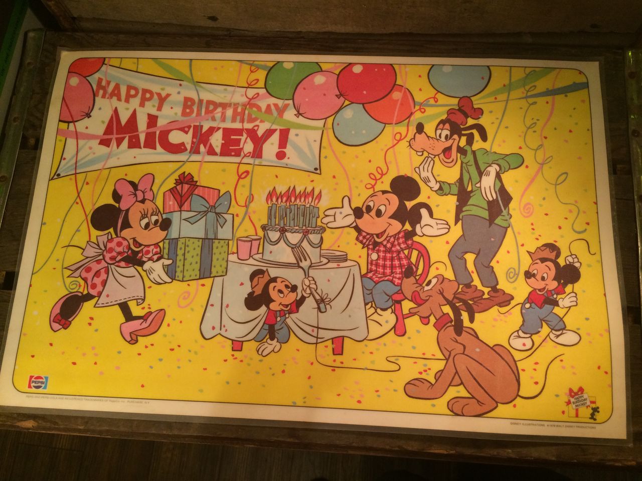 ミッキーマウスのドール ディズニーのランチョンマット Stimpy スティンピー Blog