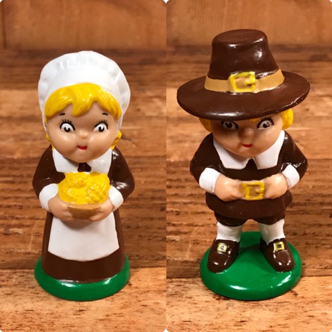 Vintage Campbell Soup Kids “Pilgrim Boy” PVC Figure
