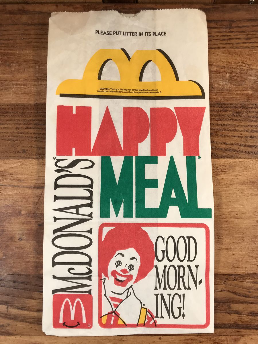 McDonald's HAPPY MEAL Bags マクドナルド ハッピーミール