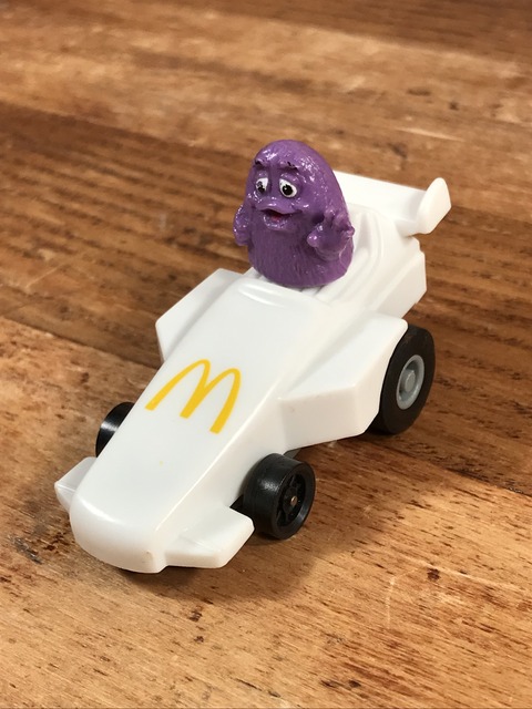 Vintage McDonald's Fast Macs “Grimace” Pull Back Car (2)