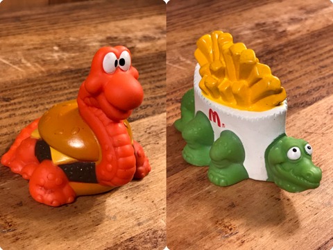 Vintage McDonald's McDino Changeables U-3 Happy Meal Toy (6)