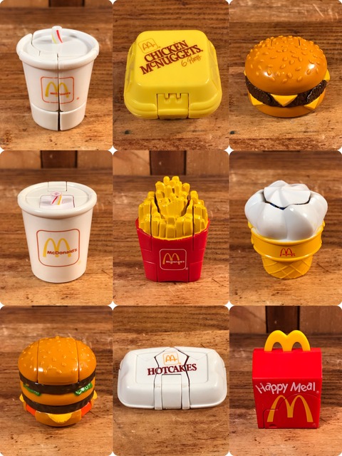 Vintage McDonald's New Food Changeables Happy Meal Toy (6)