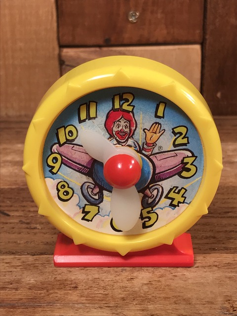 Vintage McDonald's “Ronald” Clock Happy Meal Toy (1)