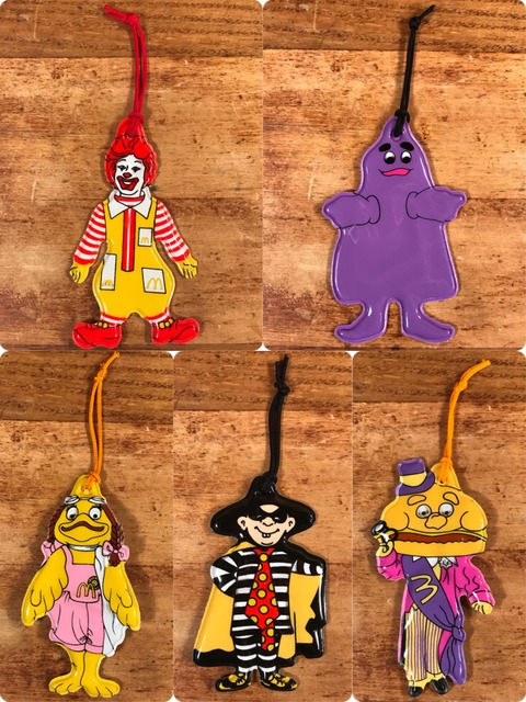 Vintage McDonald's “Ronald” Vinyl Ornament