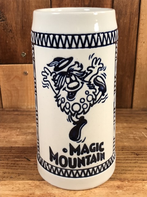 Vintage Magic Mountain Troll Beer Mug (1)
