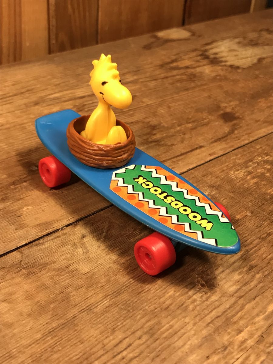 スヌーピー AVIVA製 ビンテージ スケボーTOY SKATEBOARD vintage