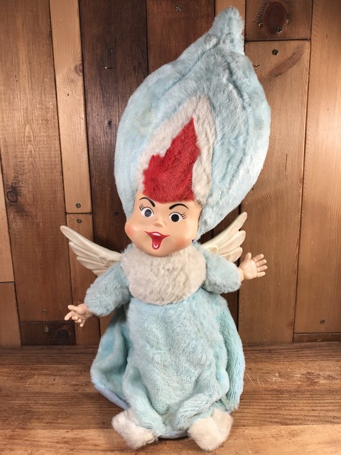 Vintage Gas Genie Angel Rubber Face Doll (1)
