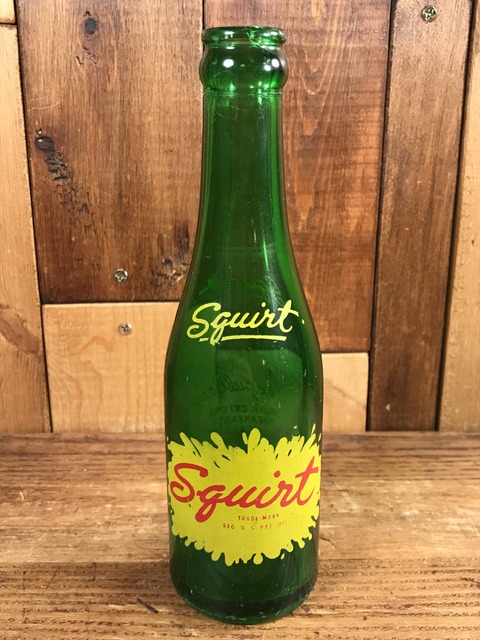 Vintage Squirt Glass Bottle (1)