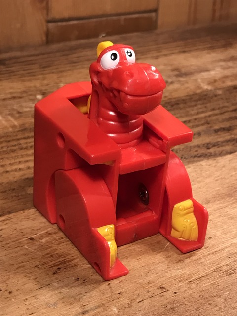 Vintage McDonald's McDino Changeables Happy Meal Toy (16)