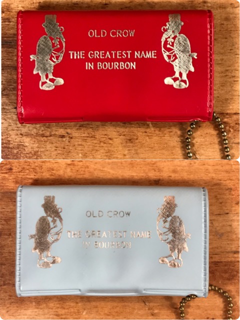 Vintage Old Crow Identification Notebook Keychain