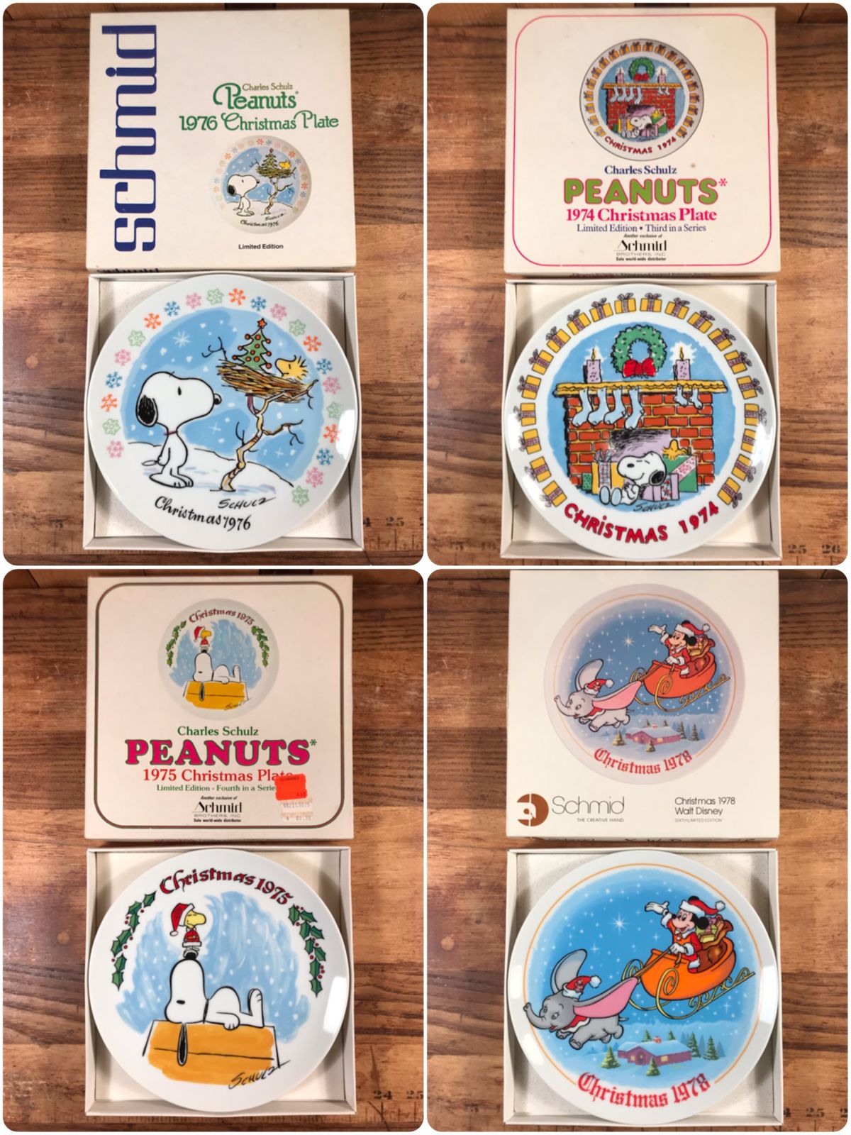 70-80USAビンテージvintageスヌーピーサンタ木馬SNOOPY