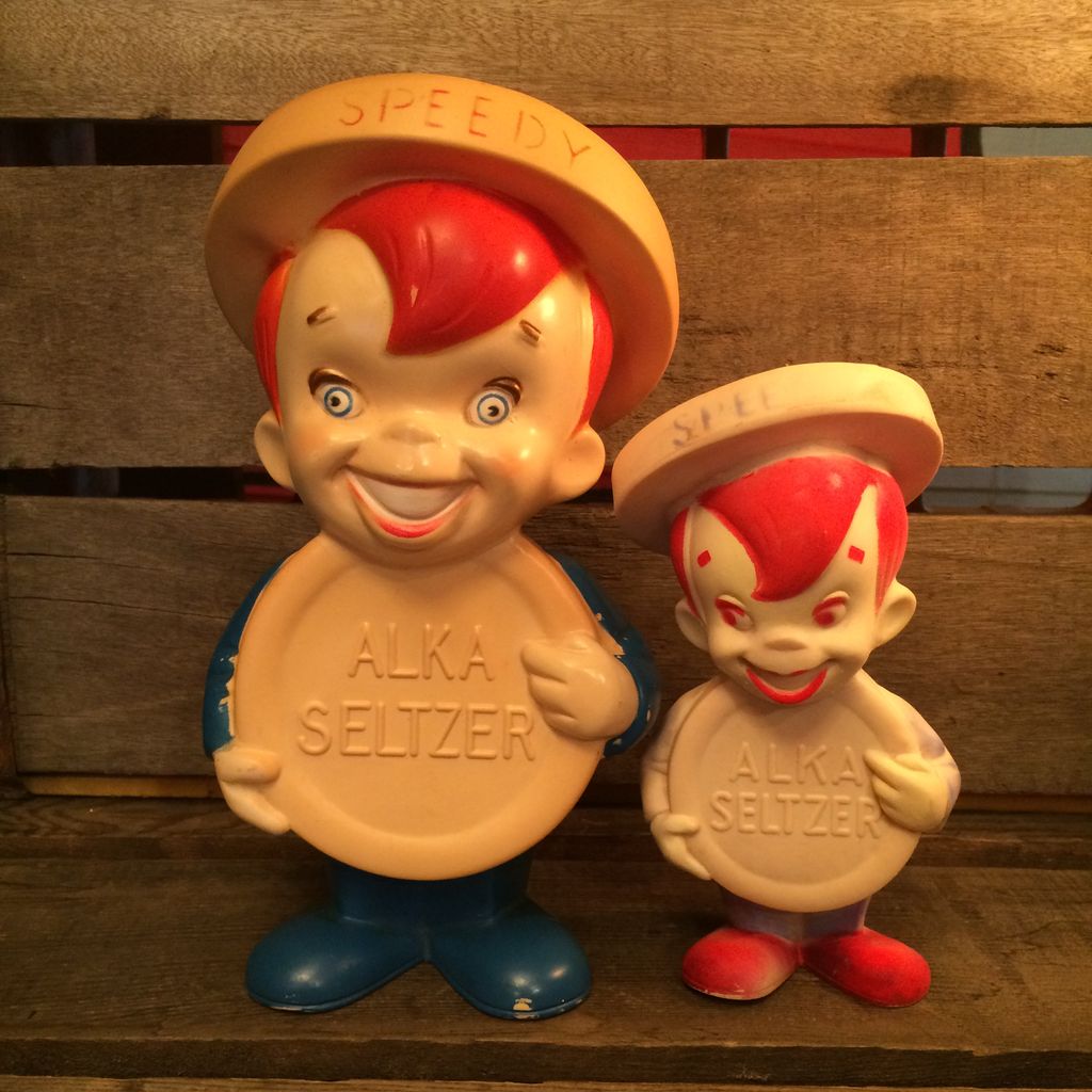 レア1960's アルカセルツァー ビンテージ ソフビ TOY アドバタイジング