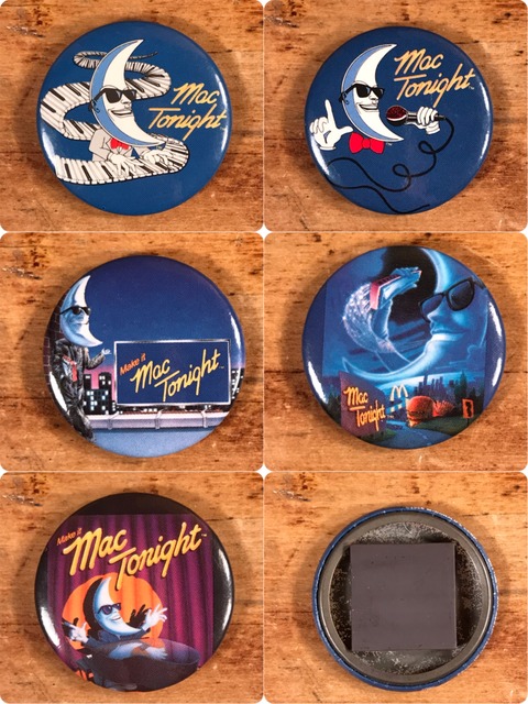 Vintage McDonald's Mac Tonight Magnet