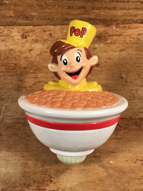 Vintage Kellogg's Rice Krispies “Pop!” Spinning Top (1)