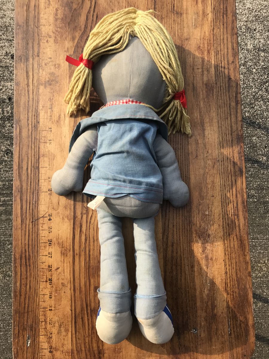リーバイス ラグドール 人形 復刻 ヴィンテージ LEVI'S Denim Rag Doll 1970年代製 リーバイス デニムラグドール