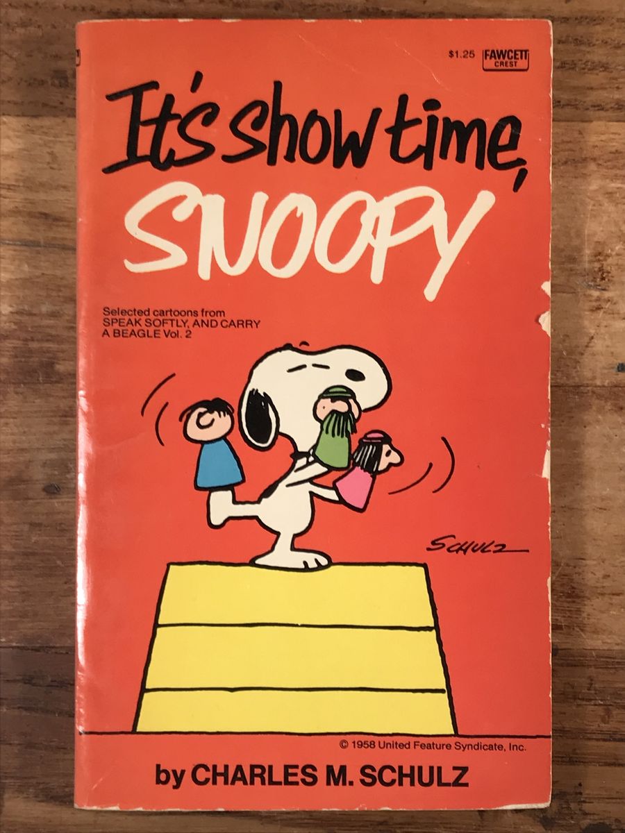 60'sヴィンテージ ポスター スヌーピー プレッピー SCHULZ 1965年 s