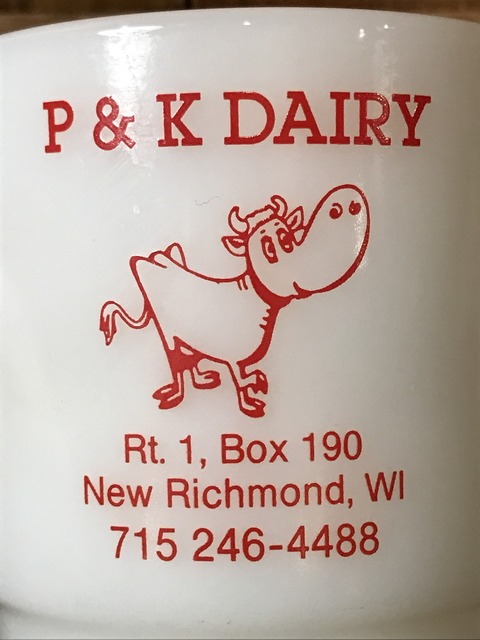 vintage p & k dairy advertising galaxy mug (9)