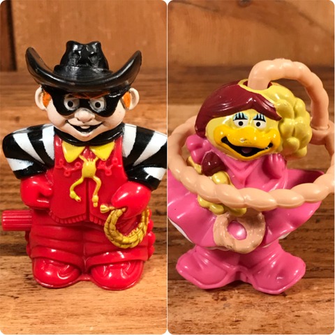 Vintage McDonald's McRodeo “Bardie” Happy Meal Toy