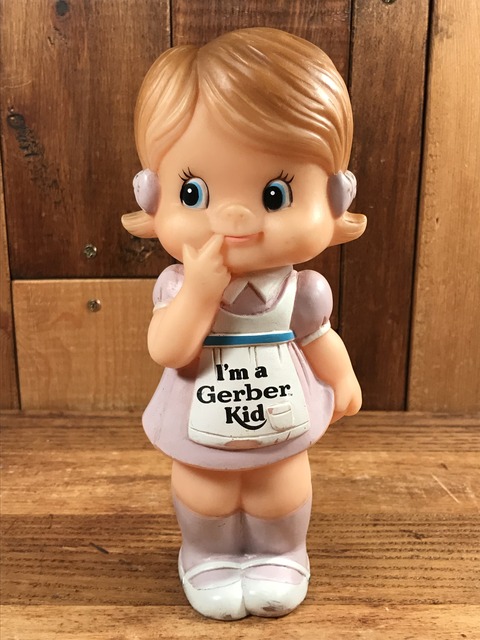 Vintage I'm a Gerber Kid “Girl” Squeeze Doll (1)