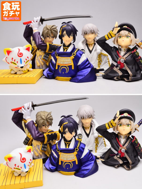 カプセルOne 刀剣乱舞 ONLINE 立体胸像 (海洋堂/ガチャガチャ