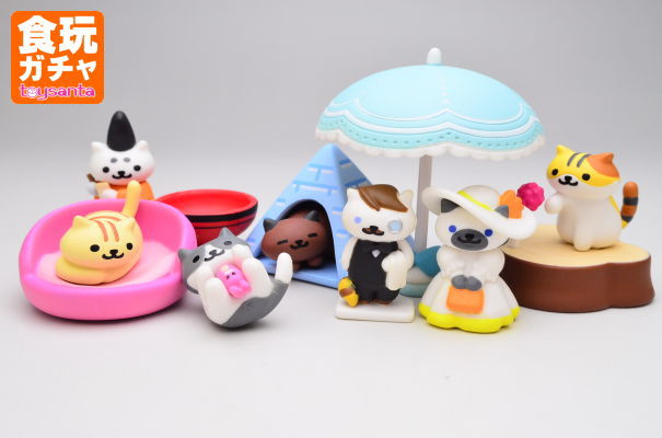 ねこあつめ つくえのうえでねこあつめ4 バンダイ ガチャガチャ 商品レビュー トイサンタ Yahoo 店のblog