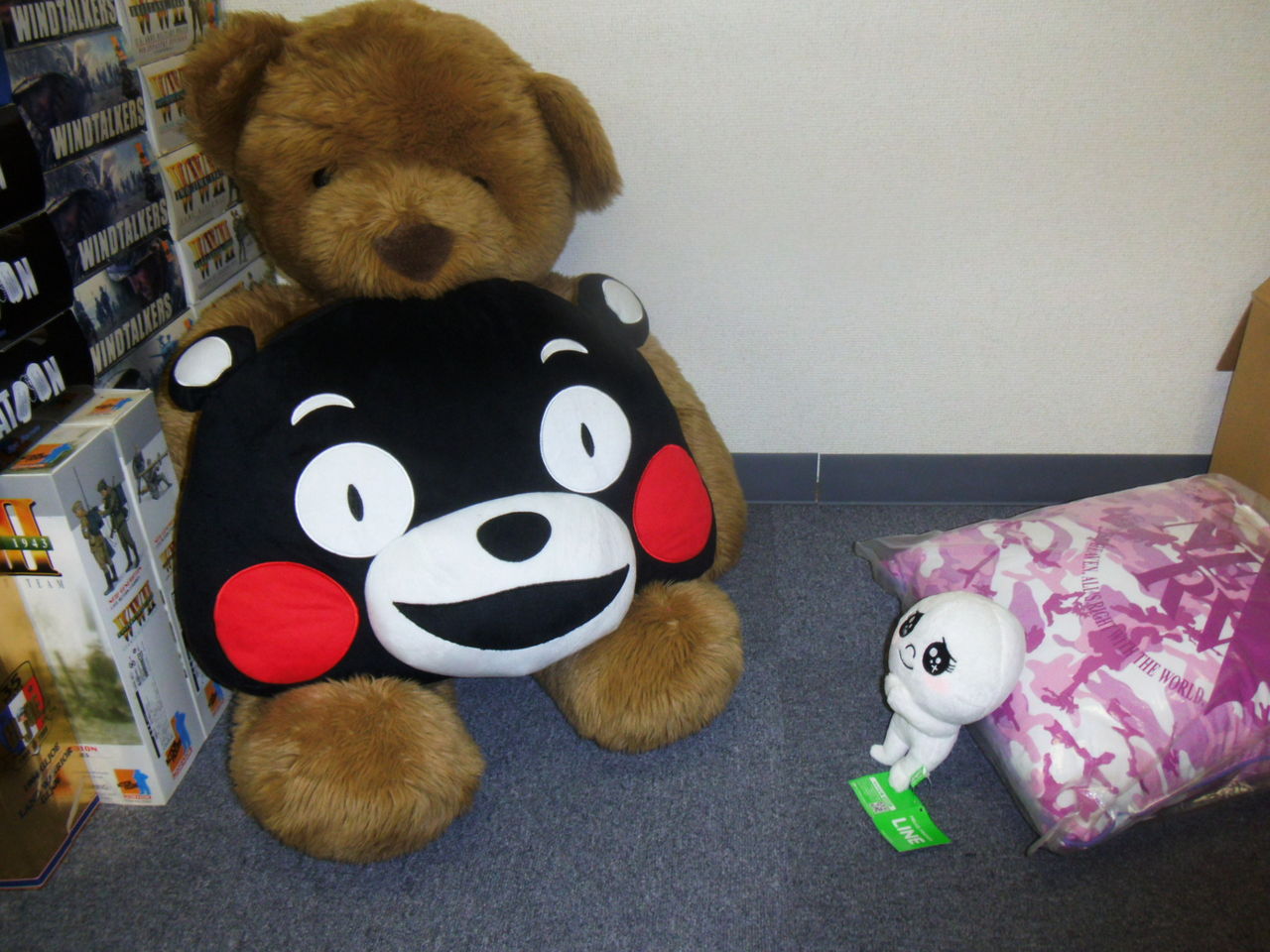 福岡県行橋市にぬいぐるみの出張買取に行ってきました おもちゃ くまモン ベア 出張 買取 売る おもちゃ買取 トイズキング スタッフブログ 全国どこでも出張買取